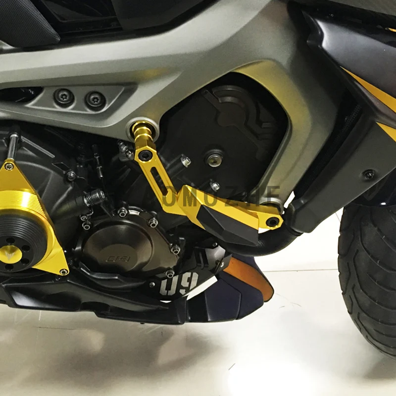 Для yamaha MT09 FZ09 MT-09 FZ-09 2013 МОТОЦИКЛ ABS lnjection обтекатель двигателя диверсии пластины