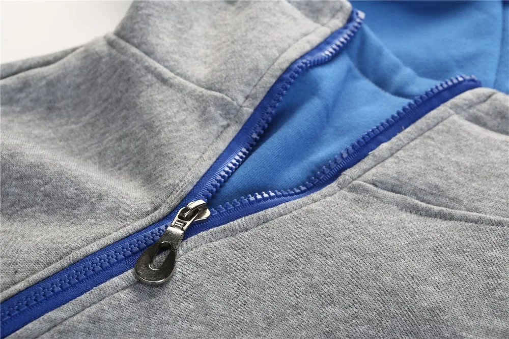 LeeLion весенние мужские толстовки Косой молнии толстовка с длинным рукавом Slim Fit Спортивная Мода сплошной мужской пуловер спортивный костюм