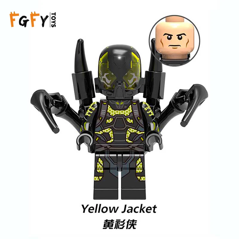 Новый стиль Муравей Человек ОСА фигурки Legoings Марвел Капитан Мститель