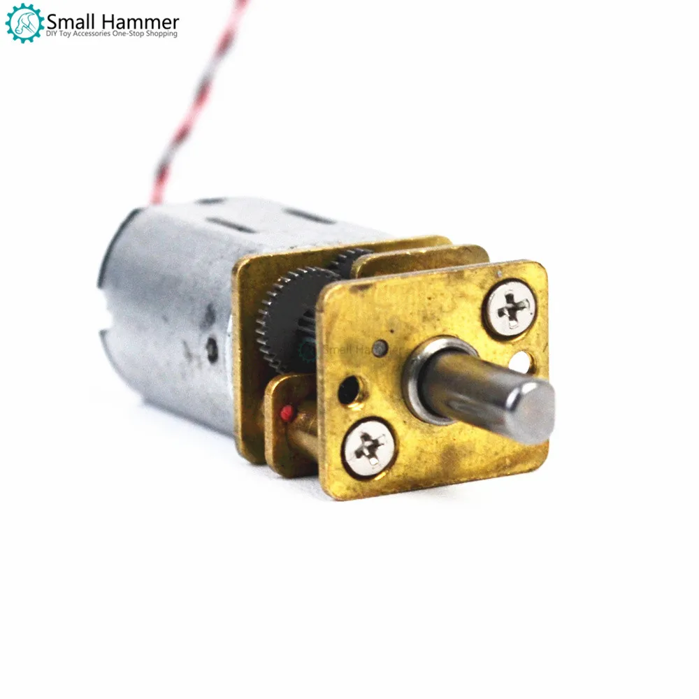Миниатюрный металлический редуктор N20 постоянный ток 3 В 7 в 5 6 двигатель с