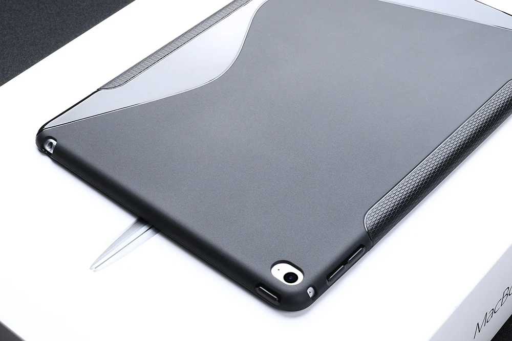 SLINE чехол из ТПУ для Apple Ipad Air 2 Чехол черный силиконовый мягкий защитный чехол для iPad air 2 iPad 6 iPAD6 мягкий планшет Сумка-бампер