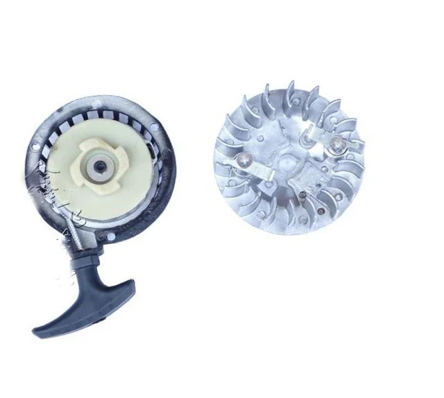 

Free Shipping Aluminum Pull starter With Flywheel Easy to Pull Fit 47cc 49cc 2 Stoke Mini Dirt Pocket Pit Bike Moto ATV Quad