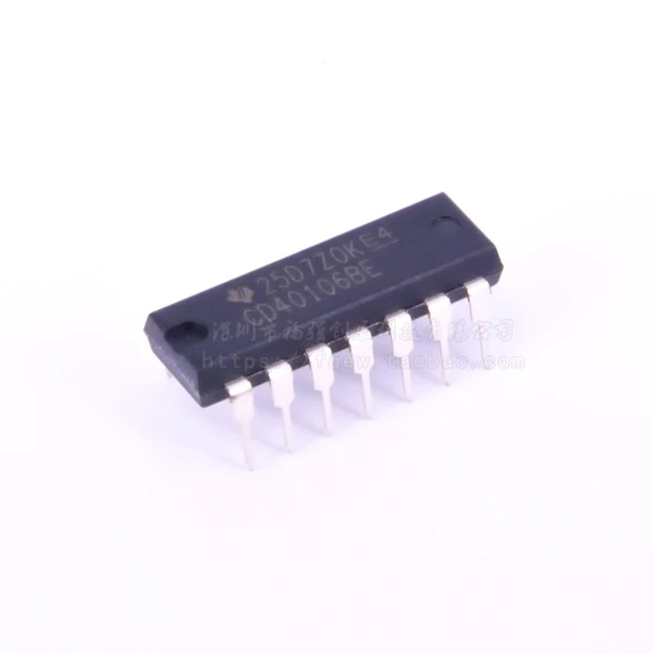 Новый триггер Шмидта CD40106 DIP14 CD40106BE DIP 14| |