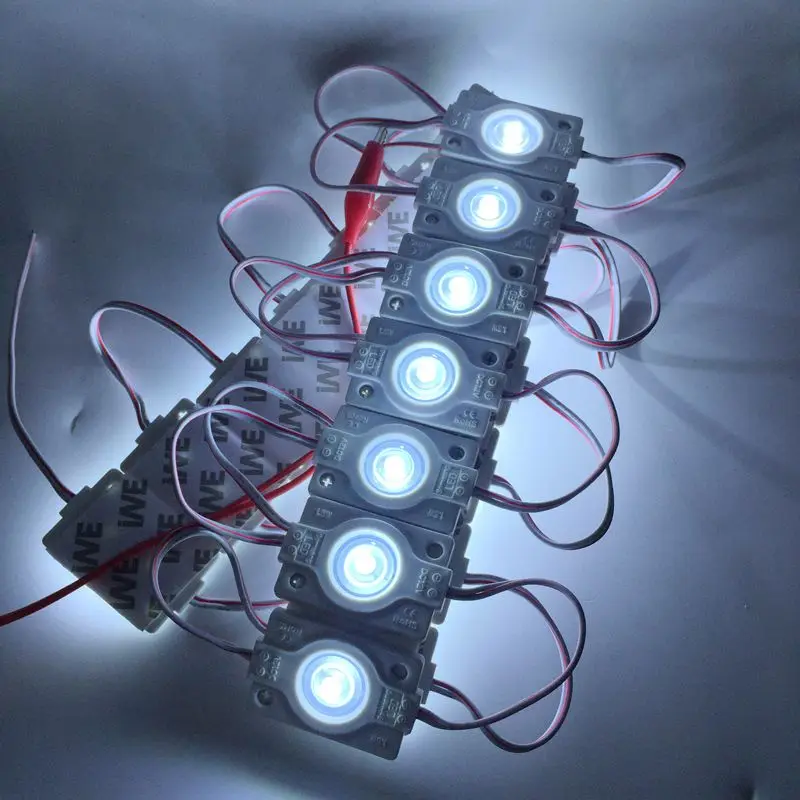 1000 шт. светодиодный модули 3030 SMD водонепроницаемый DC 12V черный светильник модуль