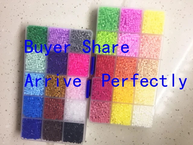 2,6 мм мини предохранитель/Perler/Хама бисер artkal 84 цвета Коробка Набор DIY обучающие игрушки(Pegboard+ Железная бумага+ пинцет