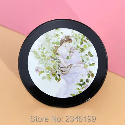 5 г 10 шт./лот пустая свободная Порошковая банка в стиле ретро с просеивателем n Puff