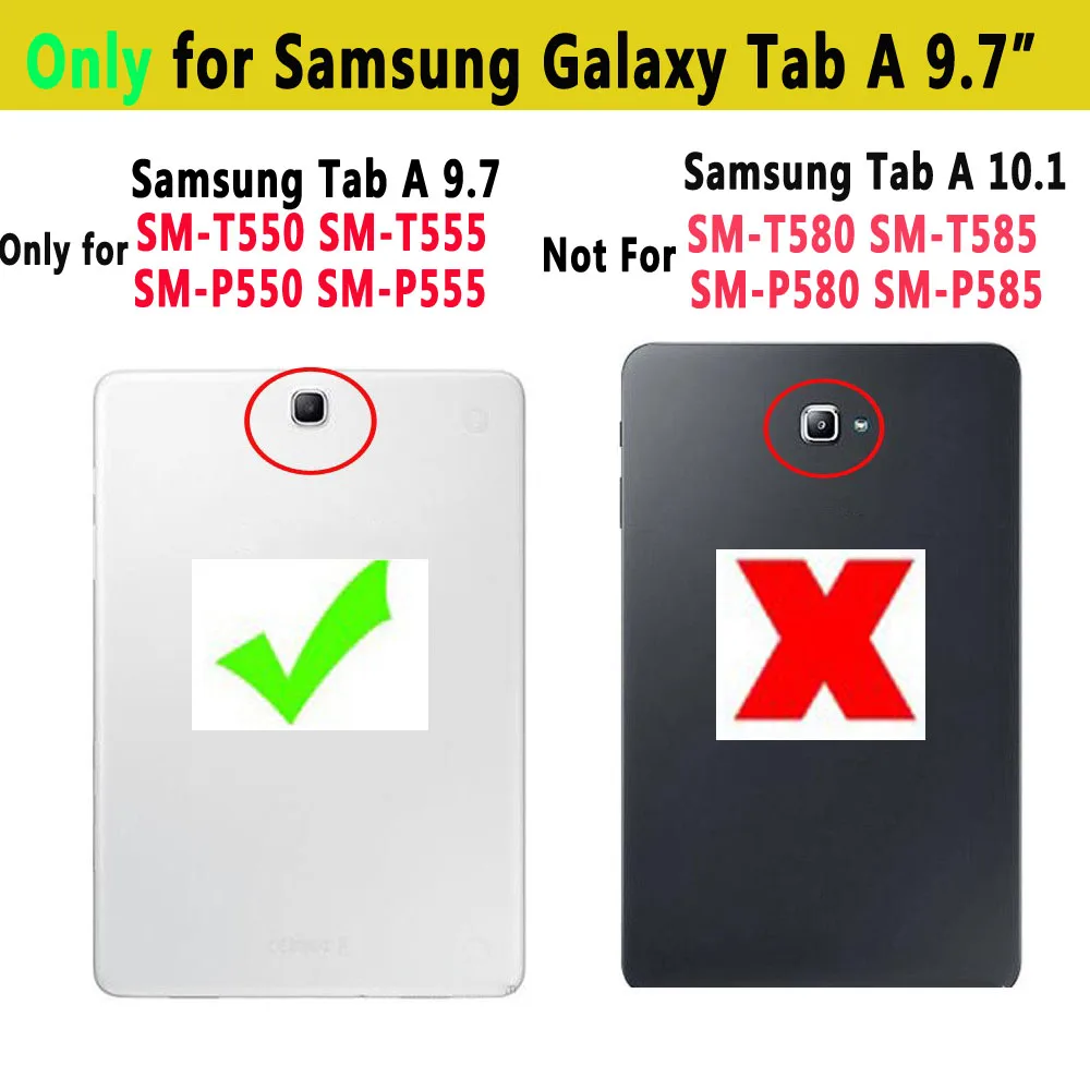 Флип-чехол для Samsung Galaxy Tab A 9 7 T550 T555 P550 P555 | Компьютеры и офис