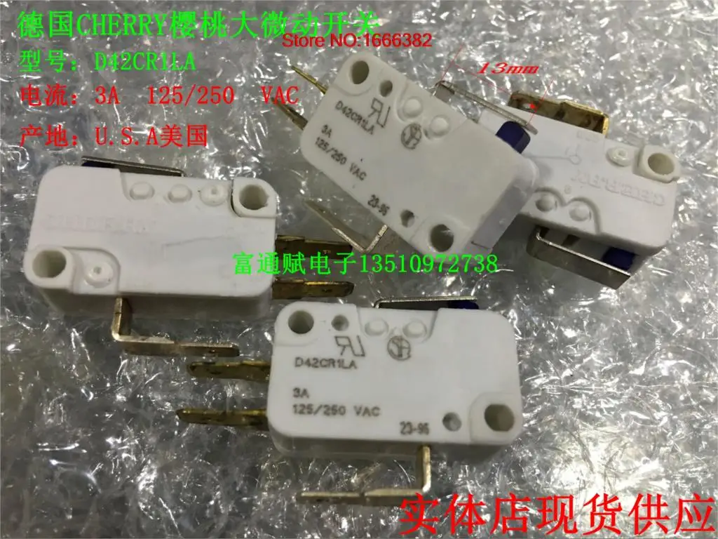 D42CR1LA большой микро переключатель концевой сенсорный 3A 125/250VAC|switch 3a|switch limitswitch micro