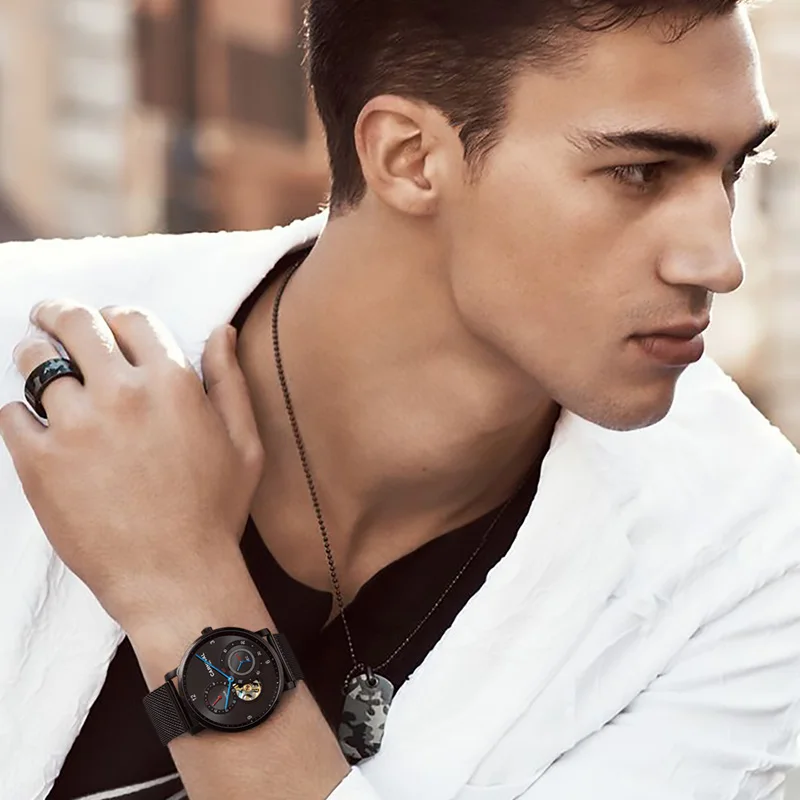 Швейцарские карнавальные мужские часы люксовый бренд автоматические