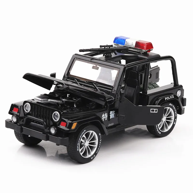 ZXZ 1:32 Scale Diecast Alloy Metal Car Model Humvee Hummer Collection Pull Back Toys for children |