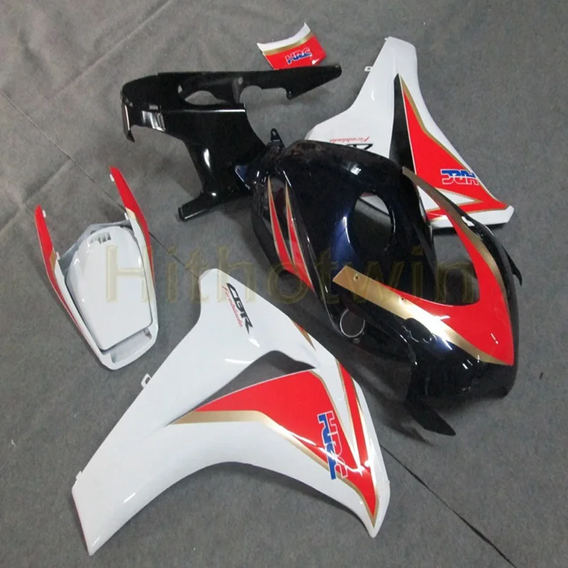 R Пользовательские Обтекатели мотоцикла для HONDA CBR1000RR 2008 2009 2010 2011 мотор панели+ Botls+ литьевая форма серебристо-серый - Цвет: R
