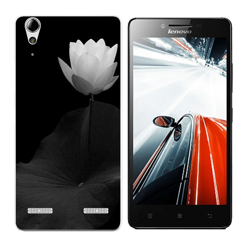 Мягкий ТПУ чехол для телефона Lenovo A6010 Plus &amp A6000 Lemon K3 K30-T с золотой печатью A 6000 6010 Capa