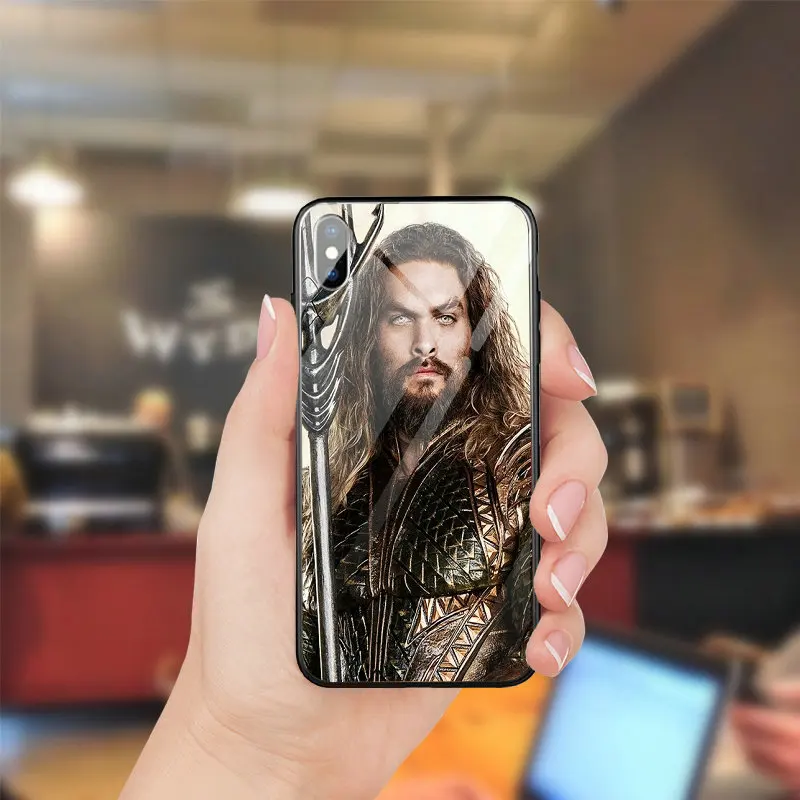 Закаленное Стекло мобильный чехол для телефона iPhone 5 5S SE 8 7 6 S Plus X XR XS Max Coque