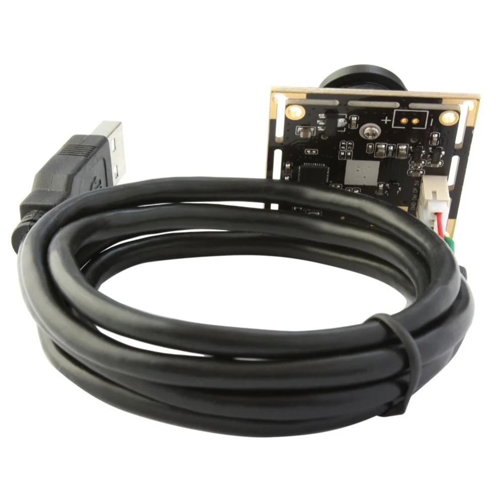 Плата 5 Мп CMOS OV5640 модуль камеры USB 2 0 с широкоугольным панорамным объективом на 180