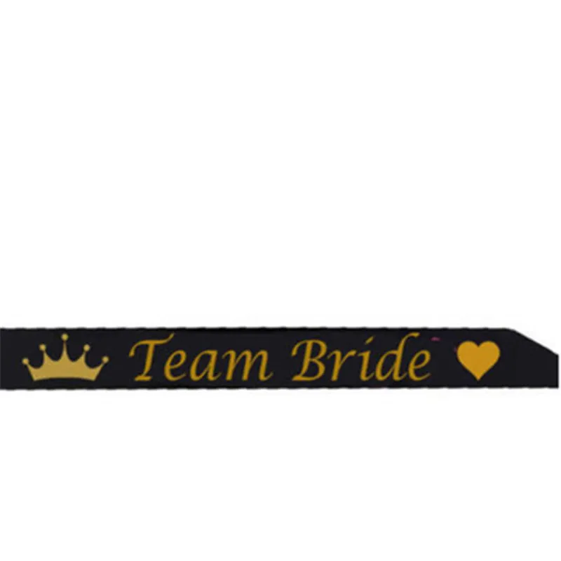 006 1 шт. белая свадебная обувь для невесты с вуалью, с надписью "Bride To Be" пестрого сатина, девичник вечерние девочек курица вечерние украшения свадебные принадлежности - Цвет: 006