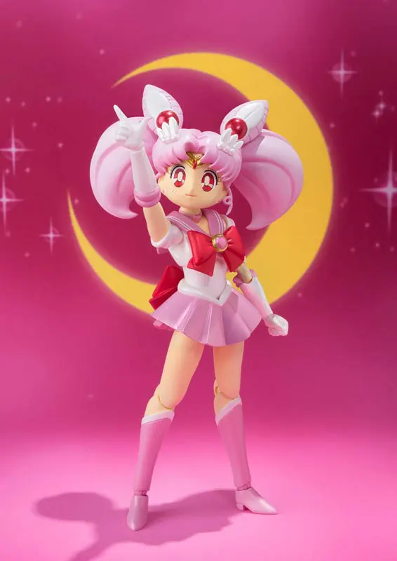 PrettyAngel Подлинная Bandai S.H.Figuarts Pretty Guardian Sailor Moon 20th ПВХ Chibi фигурка|action figure|sailor chibi moonsailor