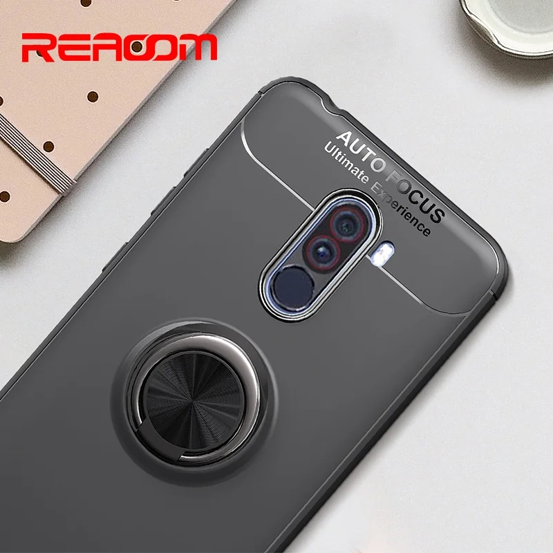 Роскошный чехол-держатель для Xiaomi Pocophone F1 кольцевой кронштейн чехол Xioami Mi A2 Lite A1 5X