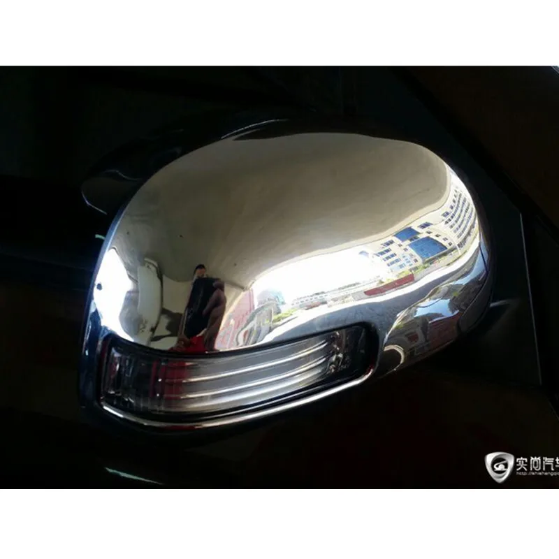 Для Toyota RAV4 2009-2011 2012 2013 дверь боковое крыло зеркало хромированная крышка заднего