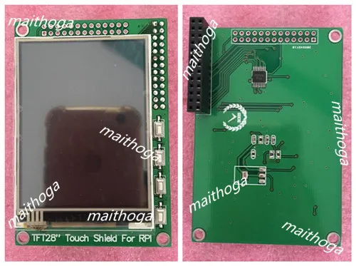 Maithoga 2 8 дюймовый 26PIN SPI TFT ЖК модуль с сенсорной панелью XPT2046 для Raspberry Pi B/B + 320*240|tft lcd