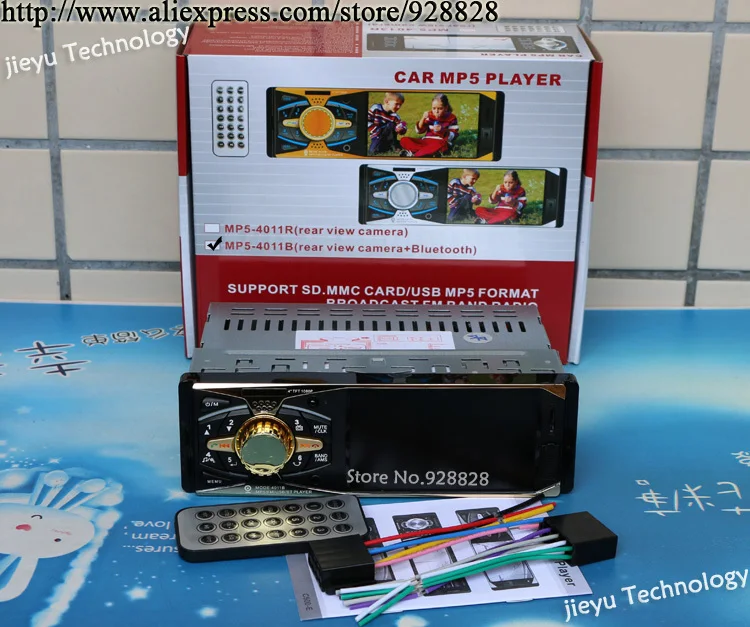 4.0 HD автомобиля MP5 плеер поддержка Bluetooth / камера заднего вида 1080 P стерео FM Radio 5 В