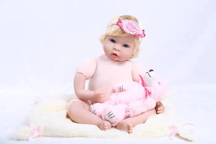 Кукла реборн детская мягкая 55 см|gift toys for kids|gifts company employeestoy gift box |