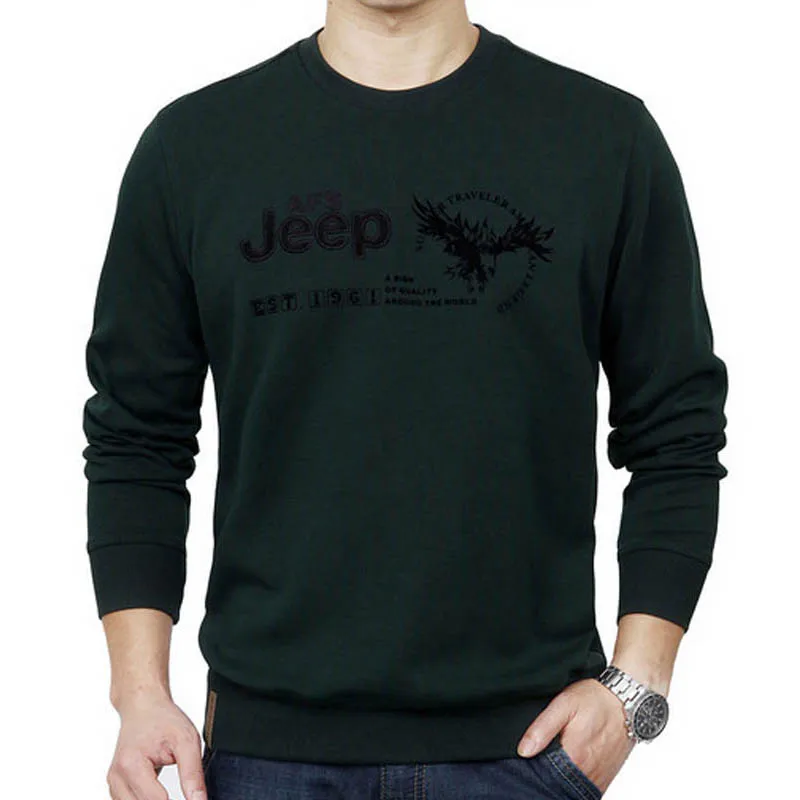 AFS JEEP брендовые флисовые толстовки для мужчин весна осень теплые мужские s толстовки повседневные свободные хлопковые мужские толстовки принт буквы уличная