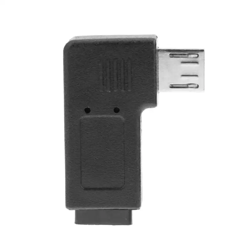90 градусов под прямым углом локоть Micro USB адаптер «Папа-мама» l-образный Micro USB M/F зарядный преобразователь кабельного разъема