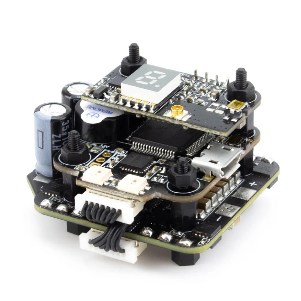 Контроллер полета Emax Mini MAGNUM 2 F4 MPU6000 6S BLHELI 32-битный 35amp BLHeli32 с возможностью