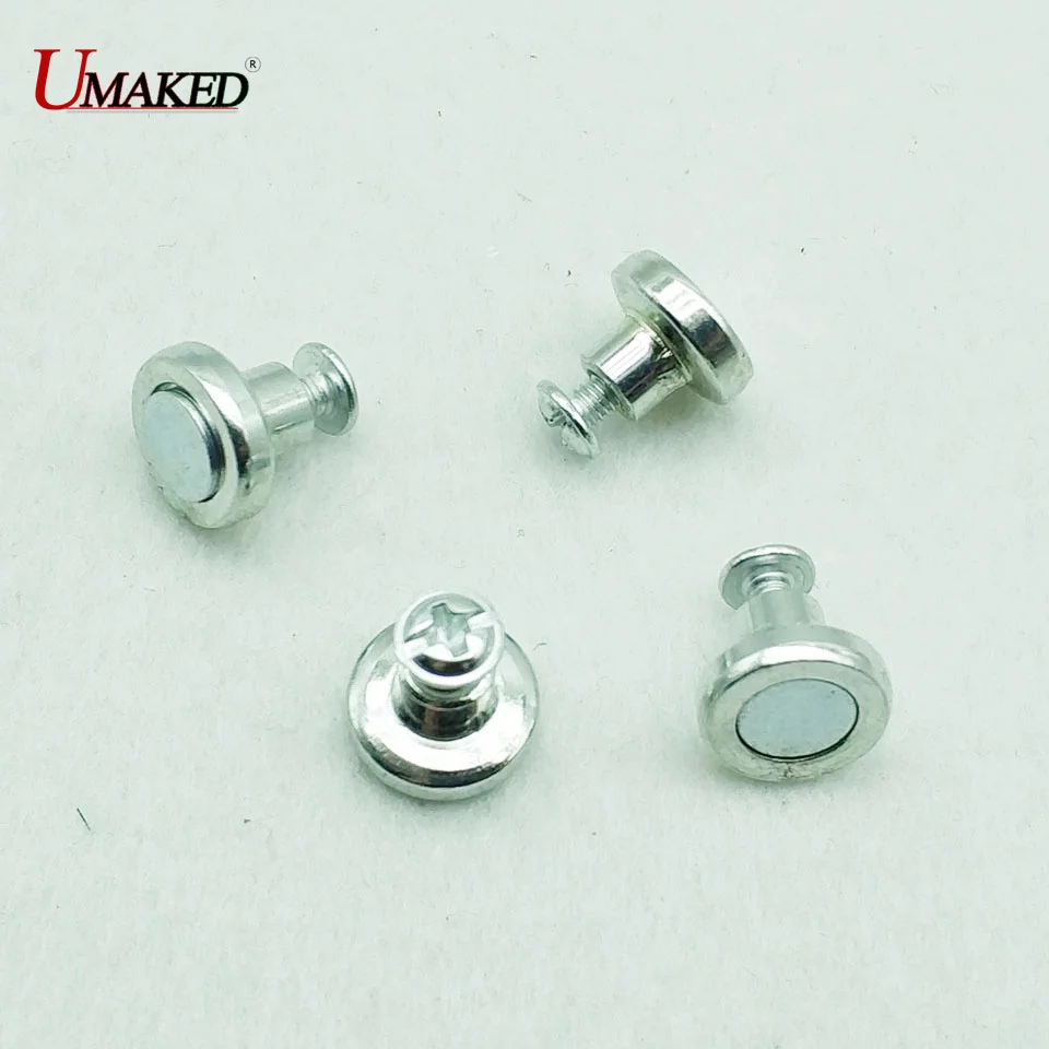 

(20PCS) M3 H:8-10 mm magnetic screw for led light, Magnet kits for lamp fitting.for led ceiling light pcb plate fix on walls