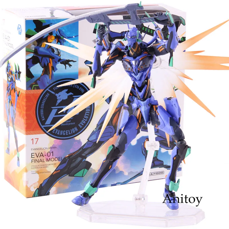 Yamaguchi Evangelion Evolution EVA Аниме фигурки EVA 01 окончательная модель Фигурка Евангелион ПВХ Коллекционная модель игрушки