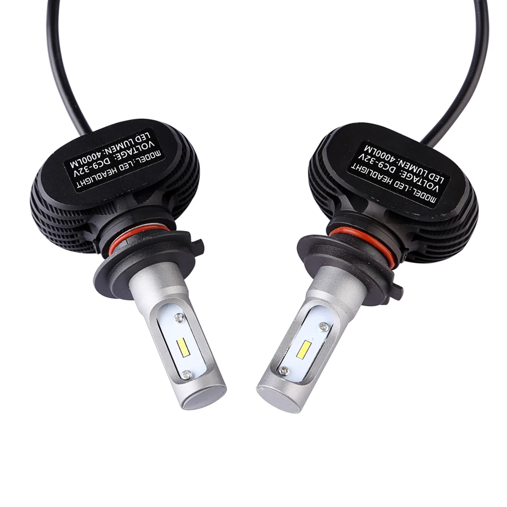 2 шт. авто Led H7 фара 9005 9006 HB3 HB4 головная лампа H4 Hi Lo автомобильная 6500K CSP чип 50 Вт 8000lm