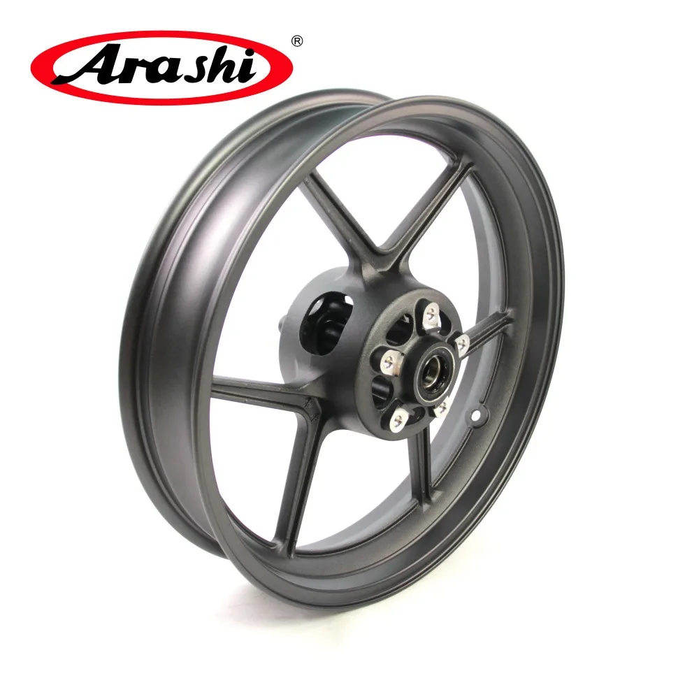 Передний обод колеса Arashi NINJA ZX10R 06 10 для KAWASAKI ZX 10R 2006 2010 2007 2008 2009 ZX6R Z750 матовый черный