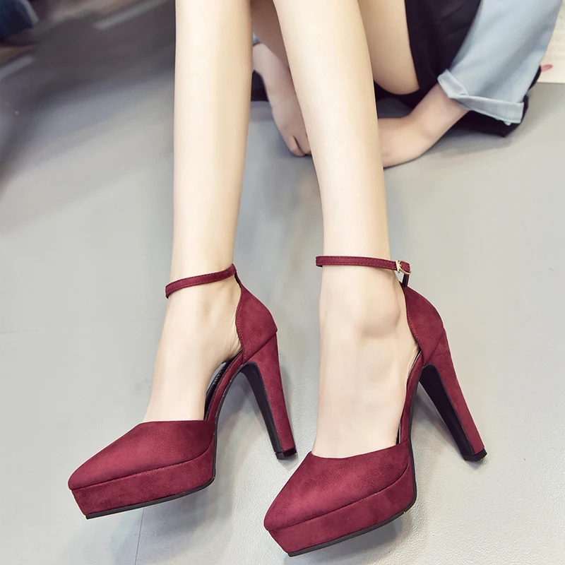 Модные женские туфли на очень высоком каблуке Zapatos Mujer Туфли лодочки с острым