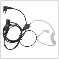 m plug vox air tube earpiece headset with ptt for motorola cp200 ct450 p040 gp68hytera tc 500tc 700puxing px 508kirisun s780