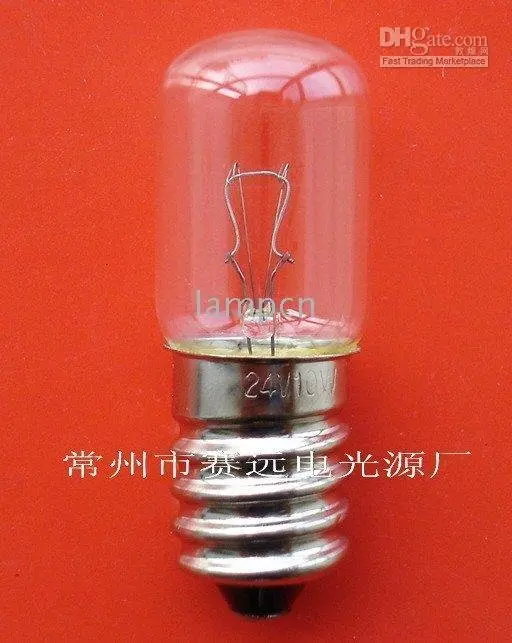 GOOD!Miniature lamp bulb E14 T16X45 24v 10w A001 sellwell lighting