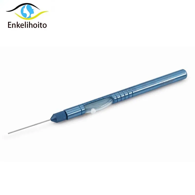 Игла для биопсии прямые валы с силикагелем cannulation внутри 20G23G офтальмологическое микроскопия устройство с силиконовой Трубкой