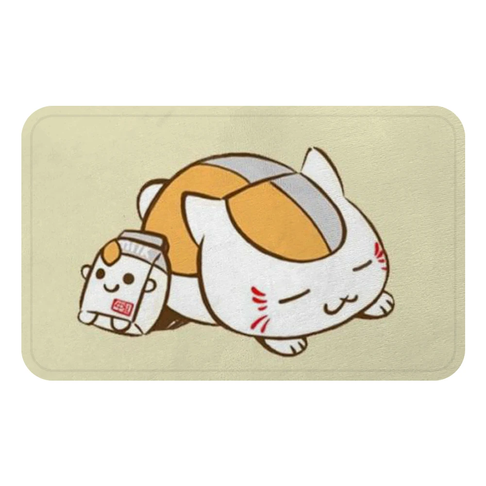 Нацумэ Yuujinchou мультяшный Кот аниме крутой коврик для ванной декоративные