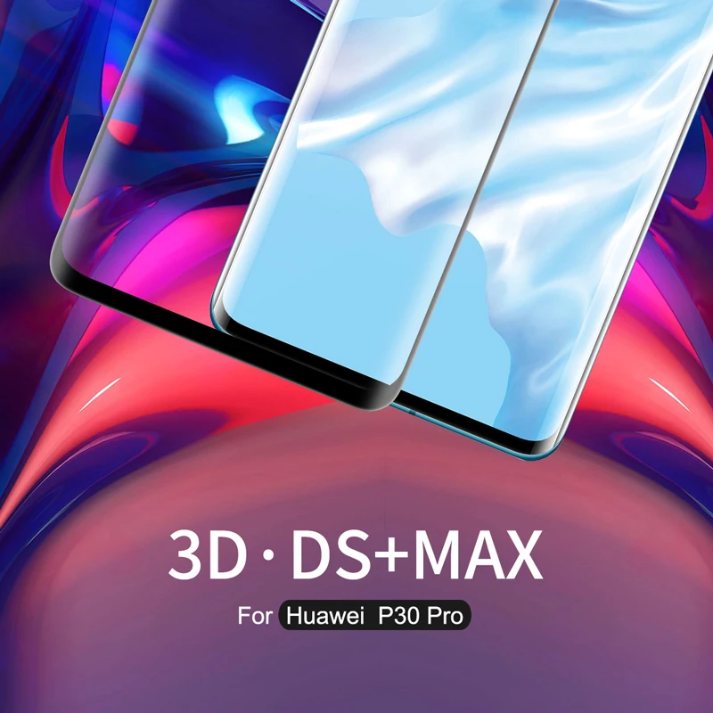 

Защитное стекло NILLKIN 3D DS + MAX 9H для Huawei P30 Pro
