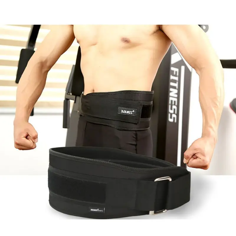 Защитный пояс из нейлона EVA для тяжелой атлетики приседания поясница поддержка Тренажерный зал Бодибилдинг приседания, тренировка фитнес Спорт Безопасность