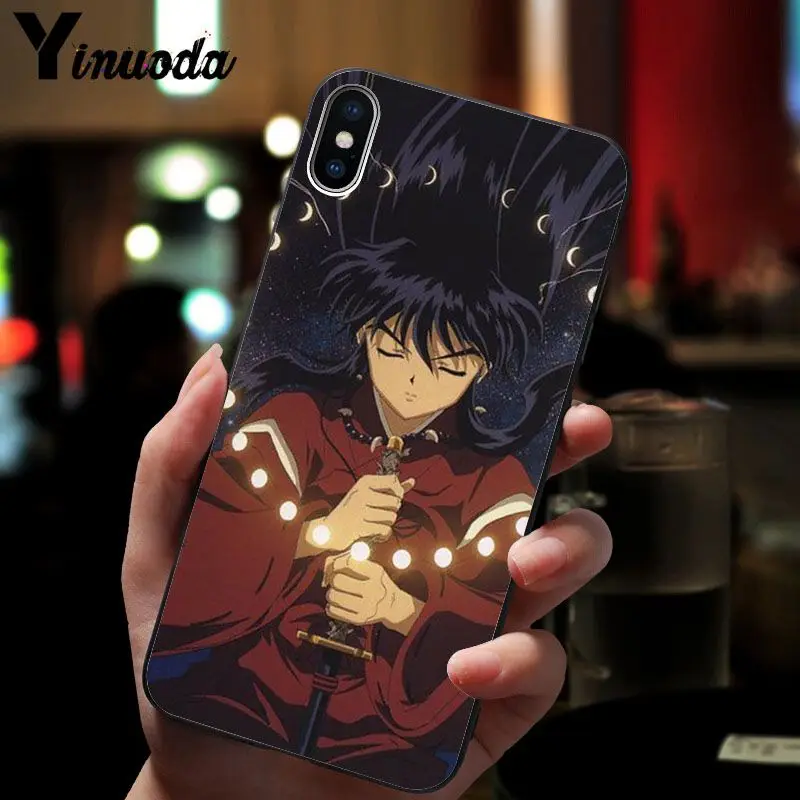 11pro MAX inuyasha Аниме шаблон ТПУ Мягкие аксессуары для телефонов Чехол мобильного