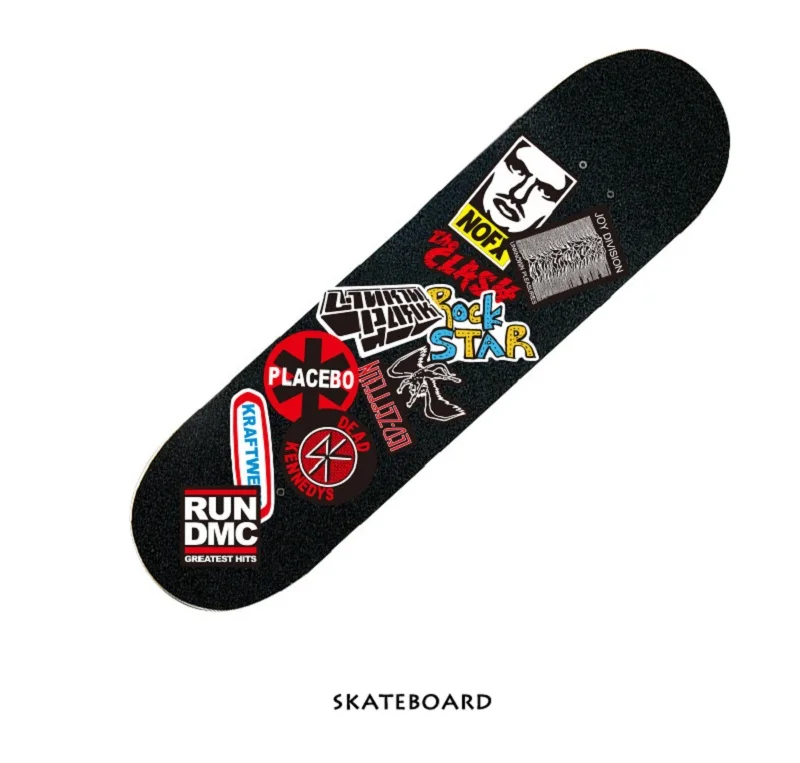 100 шт. рок лента с логотипом индивидуальная наклейка для каракуля чемодана