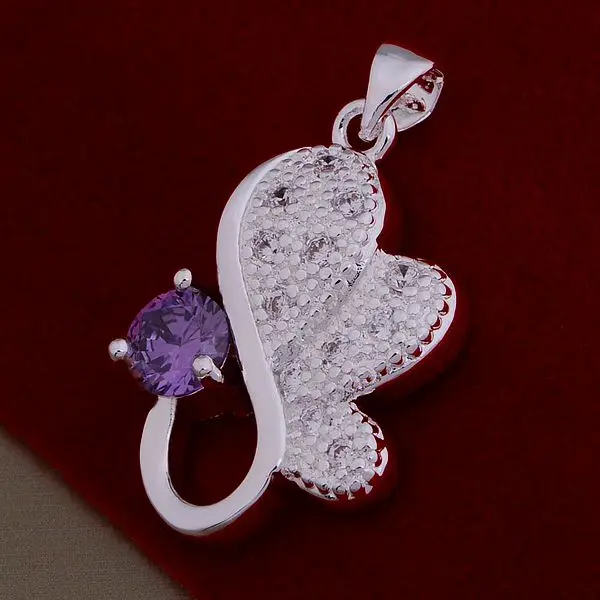 _ Горячая Распродажа бесплатная доставка серебряные ювелирные изделия подвески