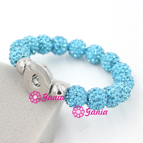 1 шт. Сделай Сам Сменные ювелирные изделия Aqua Crystal Pave Ball 18 мм liobonar талисманы на