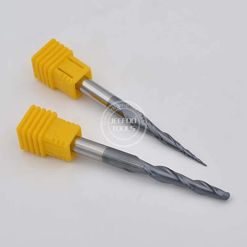 Концевые фрезы HRC55 твердосплавные конические сферические насадки для работ по