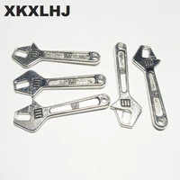 xkxlhj 10pcs charms wrench tool 4013mm tibetan silver plated pendants antique jewelry making diy handmade craft