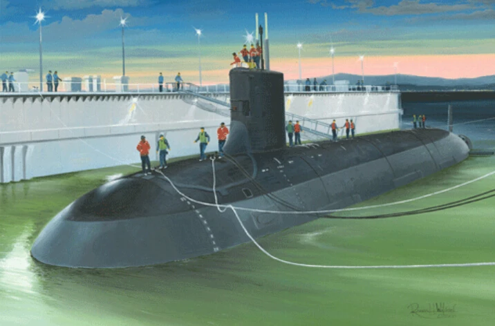 HobbyBoss 83513 1/350 USS виргинского SSN 774 пластиковая модель комплект|kit shield|kitkit anchor |