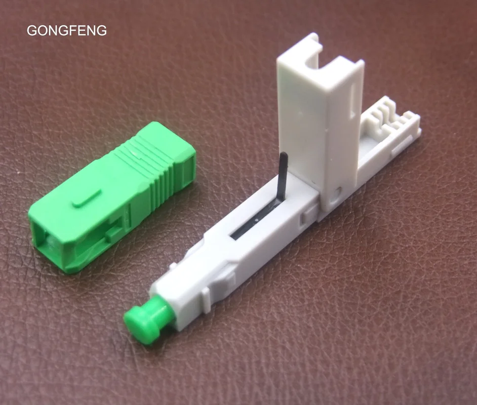 GONGFENG 100 шт. Новый волоконно оптический Быстрый Соединитель SC/PC/APC быстрый