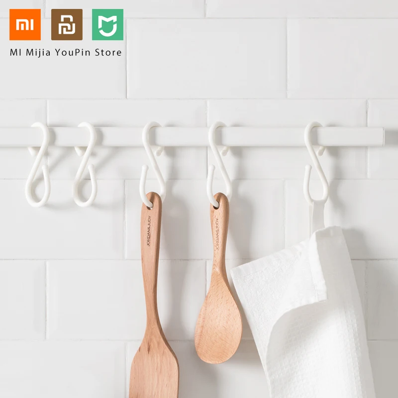3 шт. Xiaomi Mijia HL маленькие многофункциональные клейкие крючки/настенный крючок для