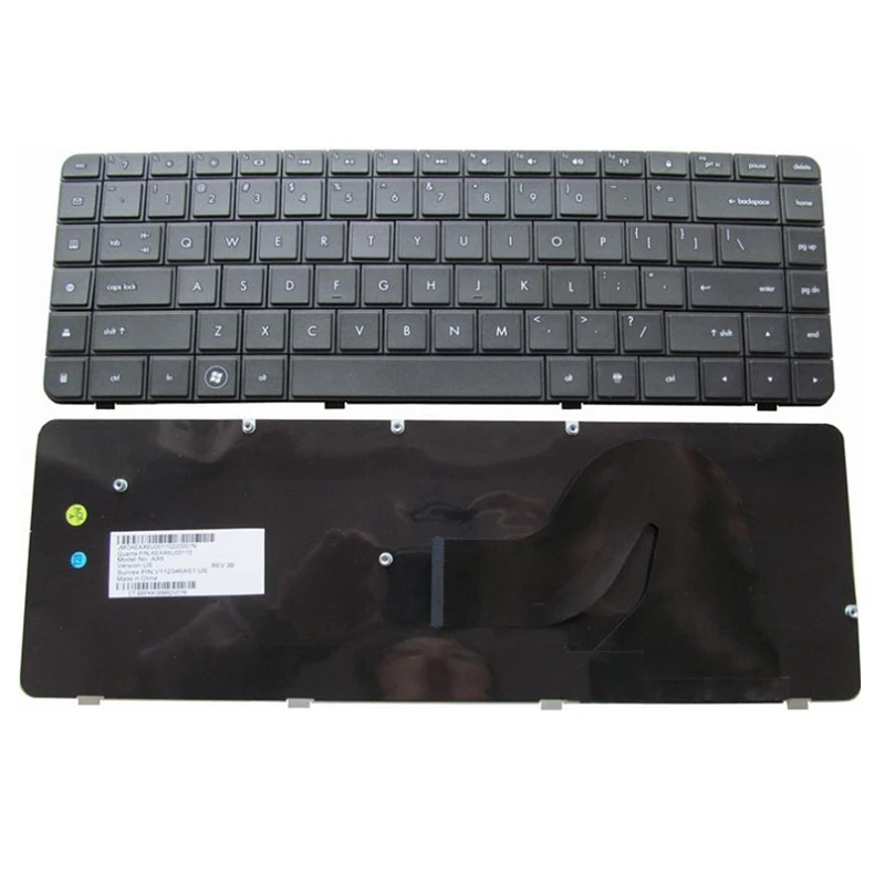 Новая замена Портативный Клавиатура для ноутбука HP G56 G62 Compaq CQ56 CQ62 340 Стандартный
