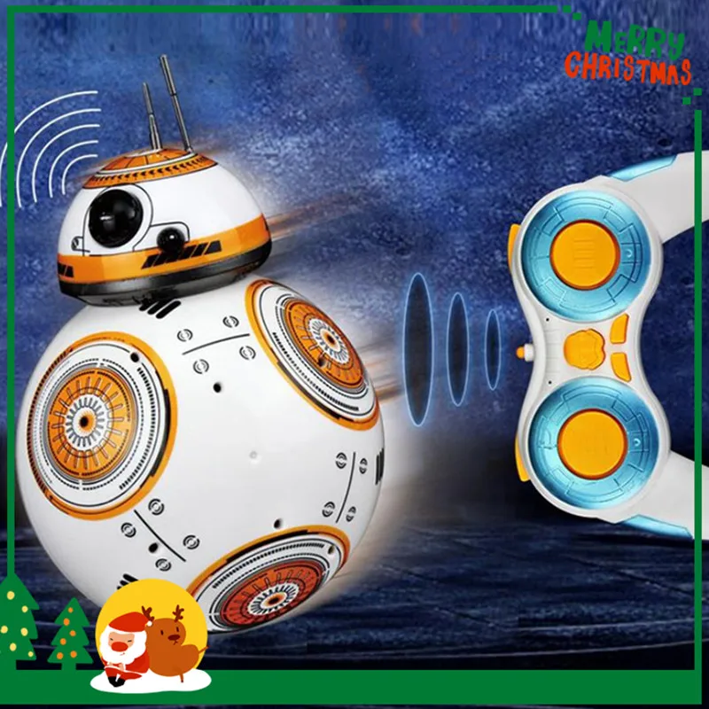 RC шарик робота игрушка BB 8 пульт дистанционного управления Star военные игрушки BB8